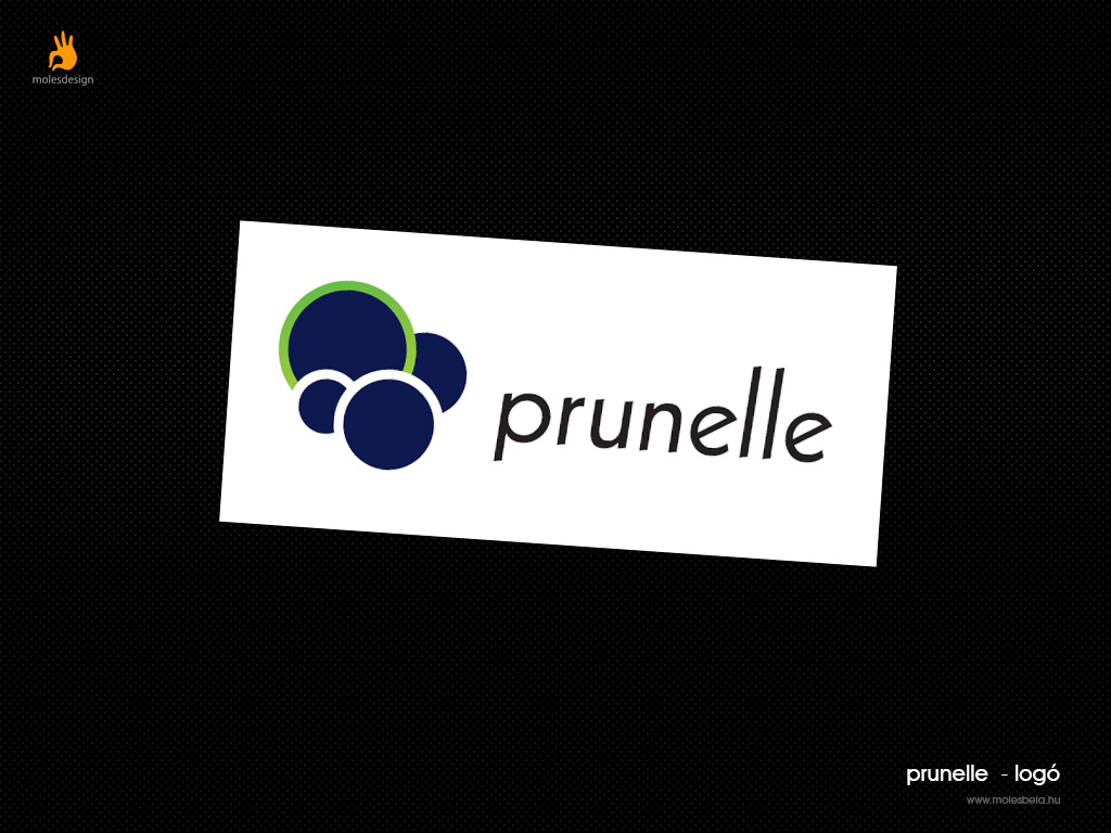 Prunelle - logó tervezés
